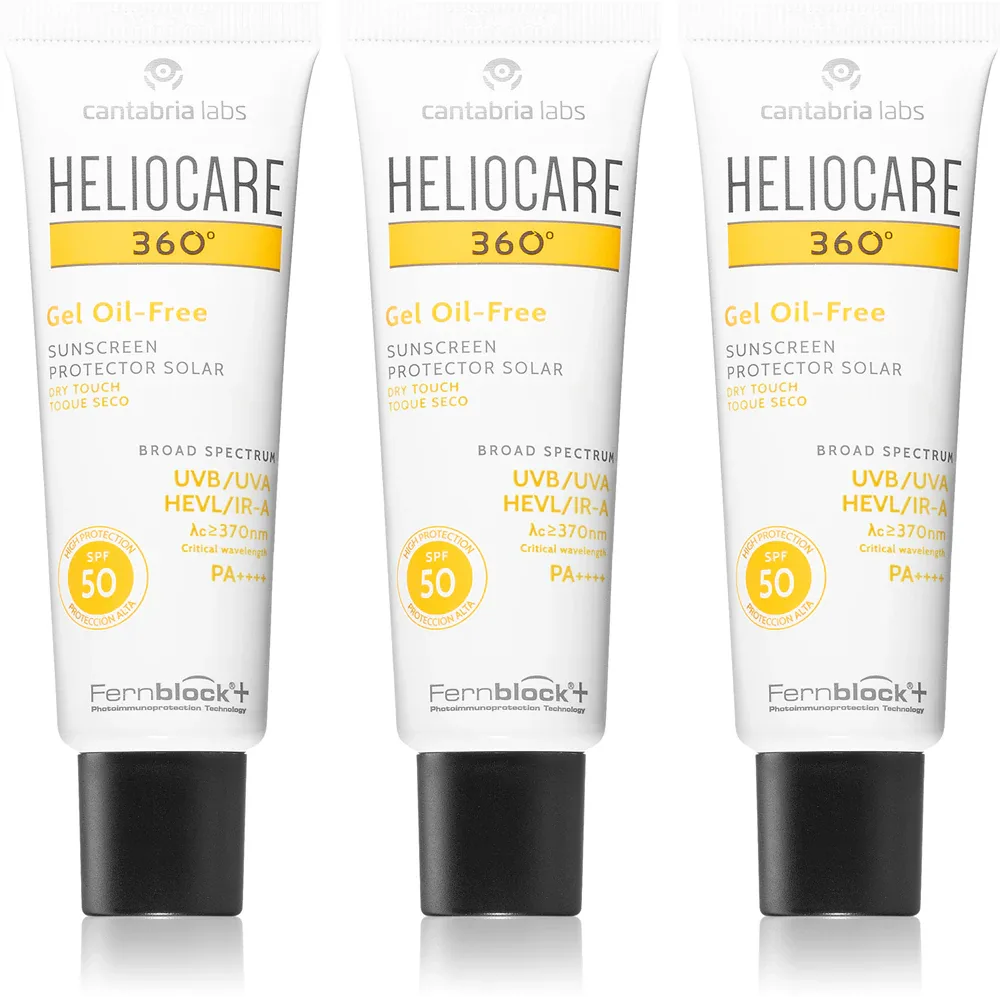 Heliocare 360 Gel Oil-Free - Солнцезащитный гель SPF 50, 3 мл