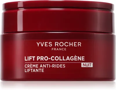Yves Rocher LIFT PRO-COLLAGENE - Сглаживающий ночной крем против морщин, 50 мл
