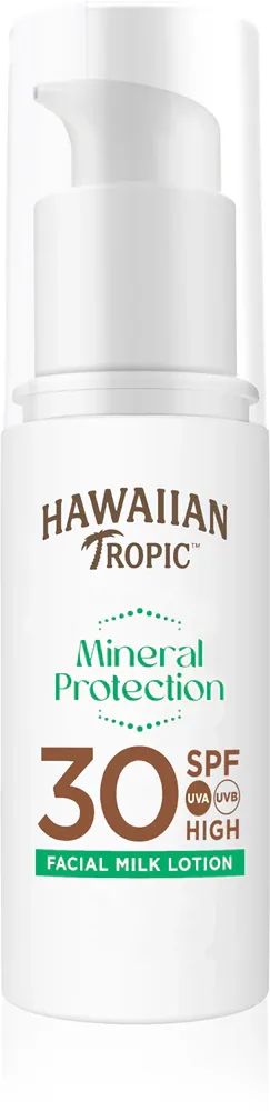 Hawaiian Tropic Milk Face Lotion - Молочко для загара лица SPF 30, 50 мл