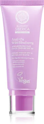 Крем для лица Natura Siberica Anti-Ox Wild Blueberry увлажняющий, с SPF, 50 мл