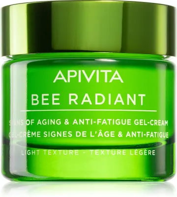 Apivita Bee Radiant Gel-Cream - Light texture - Легкий крем-гель против старения и укрепляющий кожу, 50 мл