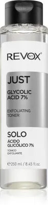 Revox B77 JUST Glycolic Acid 7% - Тоник для лица, который мягко отшелушивает, 250 мл