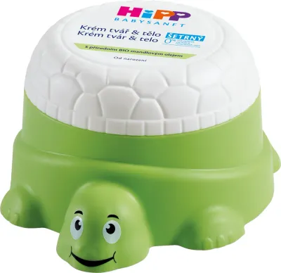 Hipp Babysanft Turtle - Крем для детей для лица и тела Sensitive, 100 мл