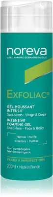 Noreva Exfoliac Intensive Foaming Gel - Пенящийся очищающий гель против несовершенств кожи