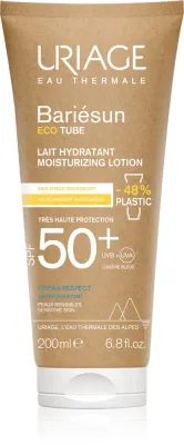 Uriage Bariesun Moisturizing Lotion SPF 50+ - Увлажняющее молочко SPF 50+, 200 мл