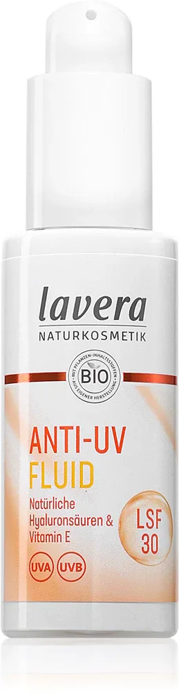 Lavera Anti-UV Fluid - Крем для лица с SPF 30, 30 мл