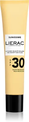 Lierac Sunissime The Velvety Sun Fluid SPF 30 - Солнцезащитный флюид для лица SPF 30, 40 мл