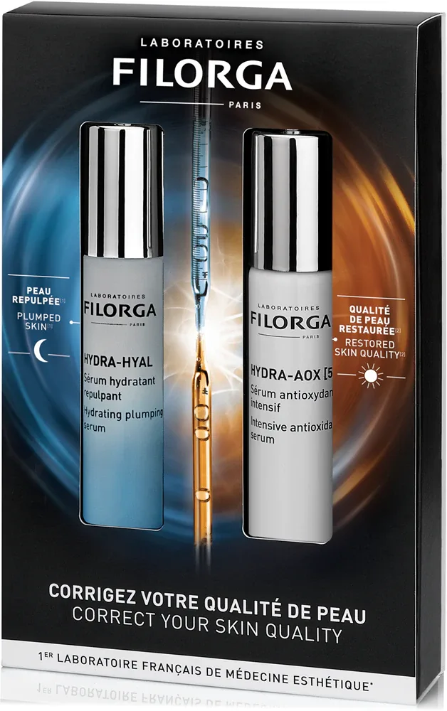FILORGA GIFTSET DUO HYDRA-HYAL + HYDRA-AOX - Подарочный набор для лица, 2 шт
