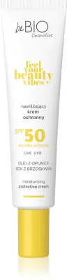 beBIO Feel Your Beauty Vibes - Увлажняющий защитный крем SPF 50, 40 мл