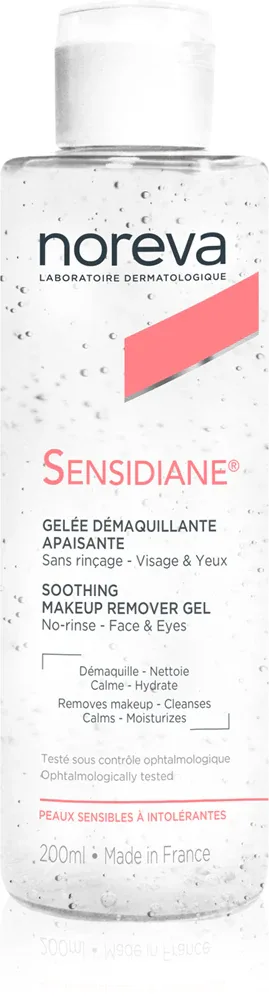 Noreva Sensidiane Soothing Make-up Remover Gel - Очищающий гель для снятия макияжа, 200 мл