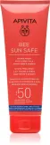 Apivita Bee Sun Safe Hydra Fresh Milk SPF50 - Молочко для загара для лица и тела SPF 50 — фото 1