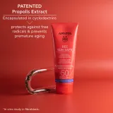 Apivita Bee Sun Safe Hydra Fresh Milk SPF50 - Молочко для загара для лица и тела SPF 50 — фото 5