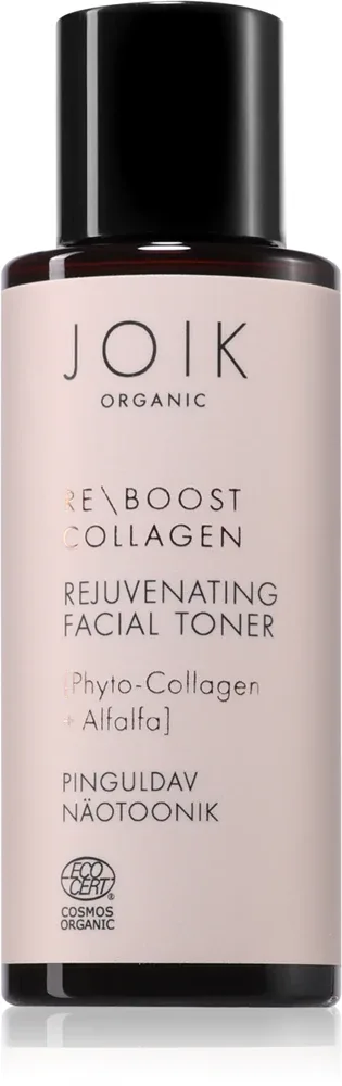 JOIK Organic Re-Boost Collagen - Тоник увлажняющий для лица для зрелой кожи, 100 мл