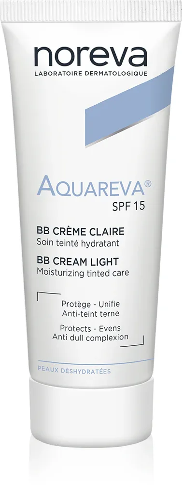 BB крем Noreva Aquareva BB Cream с SPF, лёгкое покрытие, 40 мл Light
