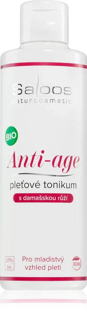 Saloos Anti-Age - Тоник, придающий молодой вид roża damasceńska, 200 мл