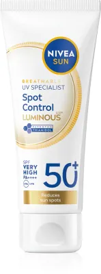 NIVEA SUN Luminous 630 - Крем для загара лица против пигментации кожи SPF 50+, 40 мл