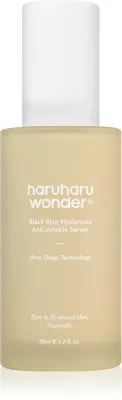 Haruharu Wonder Black Rice Hyaluronic Essence - Увлажняющее антивозрастное сыворотка, 50 мл
