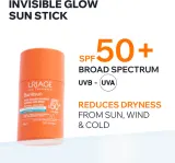 Uriage Bariesun Invisible Sun Stick - Солнцезащитный стик для чувствительных участков SPF 50+, 18 г — фото 2
