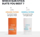 Uriage Bariesun Invisible Sun Stick - Солнцезащитный стик для чувствительных участков SPF 50+, 18 г — фото 7