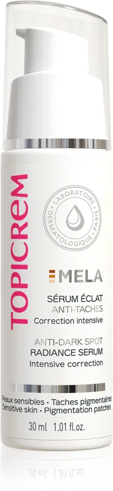 Topicrem MELA Booster Serum - Сыворотка укрепляющая против пигментации кожи, 30 мл