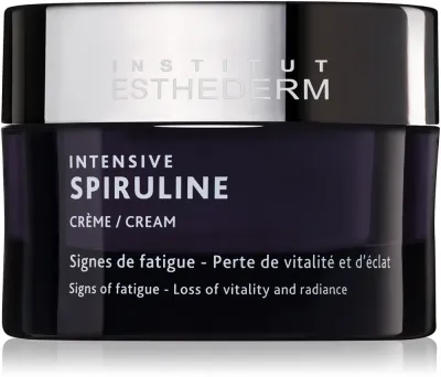 Institut Esthederm Intensive Spiruline Cream - Сильно концентрированный крем для лица для ухода за уставшей кожей, 50 мл
