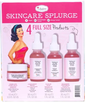 theBalm To The Rescue Skincare Collection - Подарочный набор для идеальной кожи, 1 шт