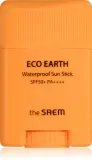 The Saem Eco Earth Waterproof - Водостойкий крем для загара лица в стике SPF 50+, 17 г — фото 1