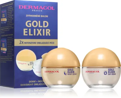 Dermacol Gold Elixir - Крем омолаживающий двойного действия