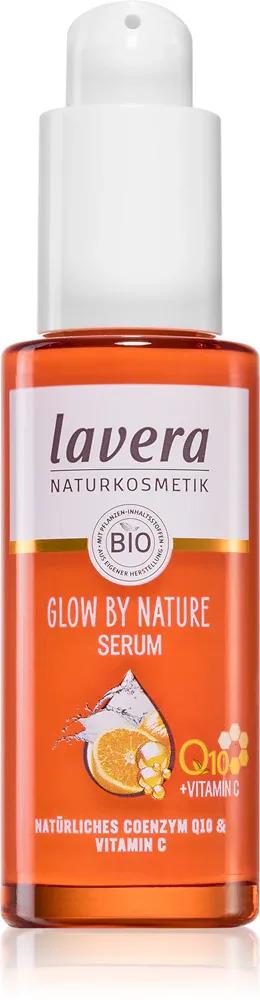 Lavera Glow by Nature - Освежающая сыворотка для лица с витамином C, 30 мл
