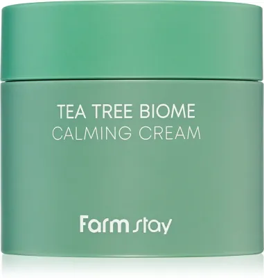 Farmstay Tea Tree Biome - Крем успокаивающий с экстрактом чайного дерева, 80 мл