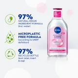 NIVEA Micellar Caring - Мицеллярная вода Gentle, 400 мл — фото 4