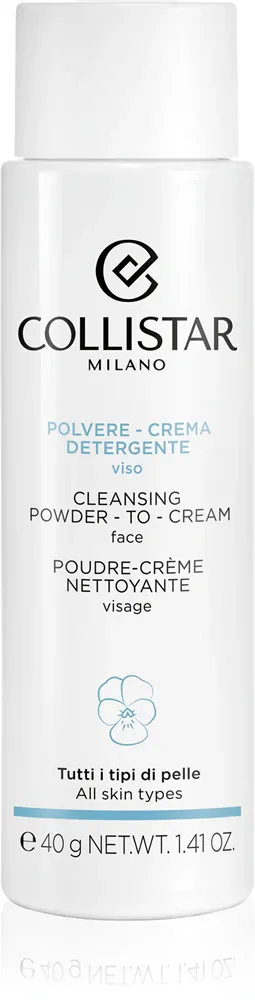 Collistar Cleansers Powder-to-cream face - очищающий крем, 40 г