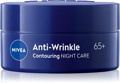 NIVEA Anti-Wrinkle Contouring - Лифтинговый крем для лица моделирующий контуры ночью для разглаживания лица 65+, 50 мл