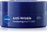 NIVEA Anti-Wrinkle Contouring - Лифтинговый крем для лица моделирующий контуры ночью для разглаживания лица 65+, 50 мл — фото 1