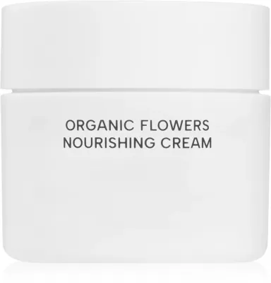 WHAMISA Organic Flowers Nourishing Cream - Питательный крем для лица с эффектом лифтинга и упругости, 50 мл