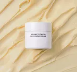 WHAMISA Organic Flowers Nourishing Cream - Питательный крем для лица с эффектом лифтинга и упругости, 50 мл — фото 7