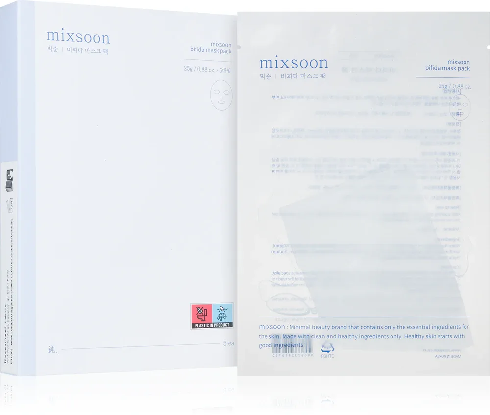 mixsoon Bifida - Увлажняющая маска с пробиотиками, 5 г