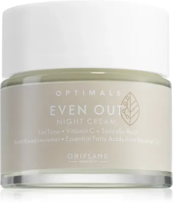 Oriflame Optimals Even Out - Крем для лица, стимулирующий обновление клеток, на ночь, 50 мл