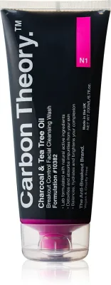 Carbon Theory Charcoal & Tea Tree Oil - Глубоко очищающий гель с активным углем, 200 мл