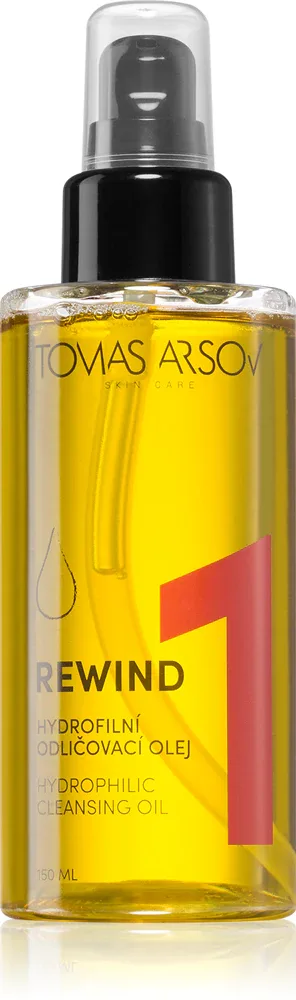 Tomas Arsov Skin REWIND Hydrofilní cistící olej - Очищающее масло для снятия макияжа, 150 мл