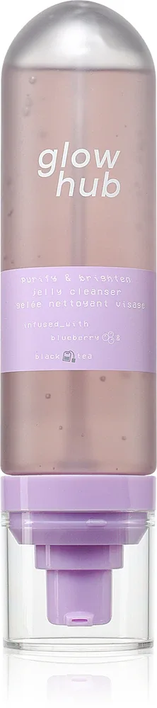 Glow Hub Purify & Brighten - Розовый гель для очищения кожи, 120 мл