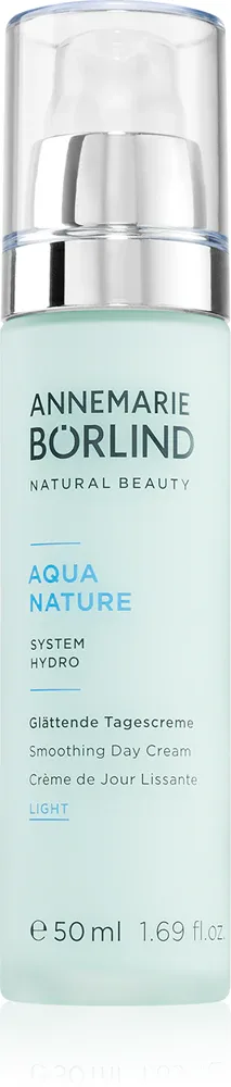 ANNEMARIE BÖRLIND AQUANATURE - Легкий крем для лица с увлажняющим действием, 50 мл