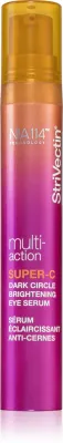 StriVectin Multi-Action Super-C Dark Circle Brightening - Сыворотка для глаз против отеков и морщин с витамином C, 15 мл