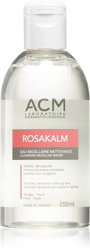 ACM Rosakalm - Очищающая мицеллярная вода для чувствительной кожи с склонностью к пигментации, 250 мл