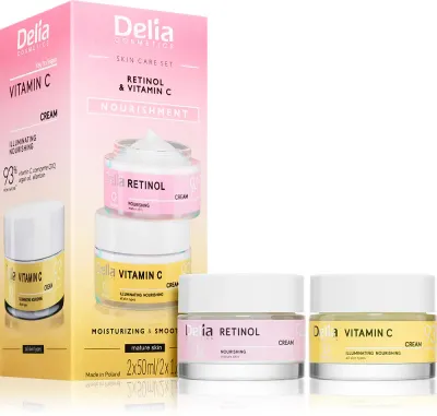 Delia Cosmetics Face care set - Подарочный набор для лица, 2 мл