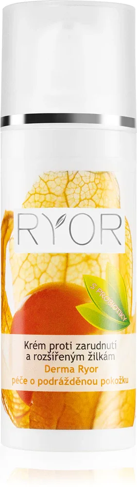 RYOR Derma Ryor - Крем против покраснений и расширенных сосудов с пробиотиками, 50 мл