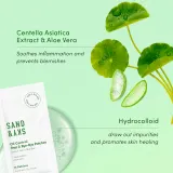 Sand & Sky Oil Control Dual Action Blemish Patches - Крем для лица против прыщей, 75 шт — фото 6