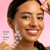 Sand & Sky Oil Control Dual Action Blemish Patches - Крем для лица против прыщей, 75 шт — фото 7