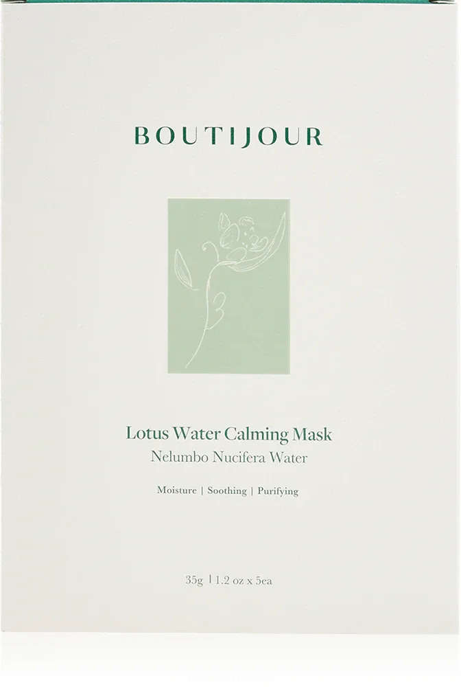 BOUTIJOUR Lotus Water Calming Mask - Маска для лица смягчающая и питательная, 5 г