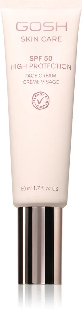 Gosh Skin Care SPF50 - Защитный крем для сухой и чувствительной кожи SPF 50, 50 мл